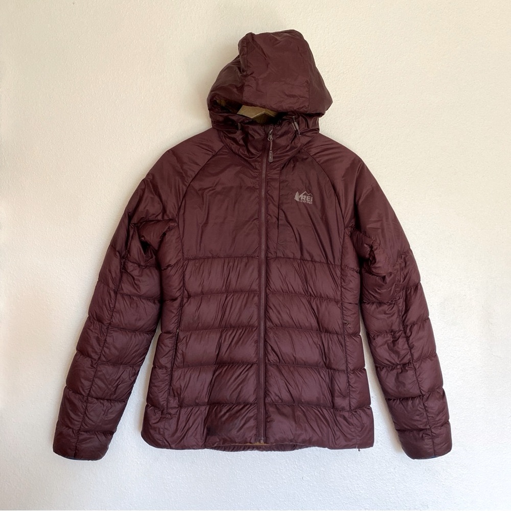 REI Women's Burgundy Puffer Jacket